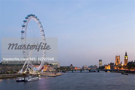 River Thames, London, England.