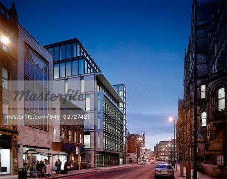55 Princess Street, Manchester. Architecte : Hodder Associates