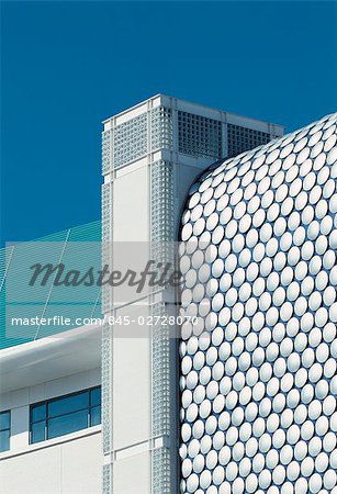 Selfridges Department Store, Birmingham. Building join detail. Architects: Future Systems