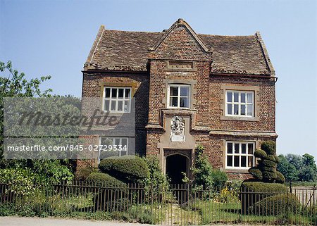 Ancien bâtiment scolaire, Little Thurlow, Suffolk. 1614