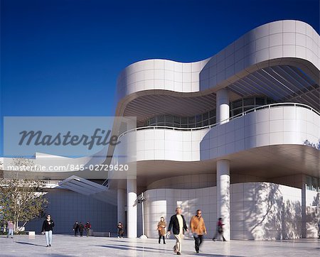 Le Getty Center, Los Angeles, en Californie. 1984-97. Architecte : Richard Meier