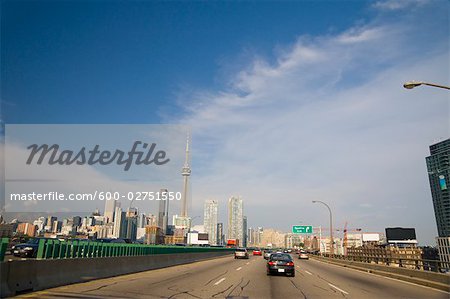 Gardener Expressway, Toronto, Ontario, Canada