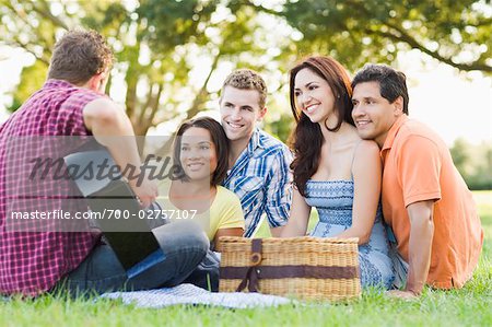 Group of Friends Outdoors
