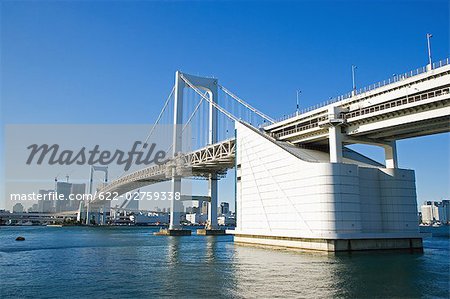 Pont de l'arc-en-ciel à Tokyo, Japon