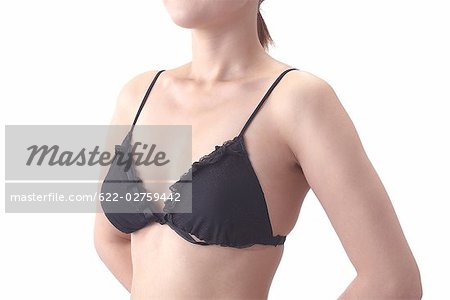 Woman in Black Bikini