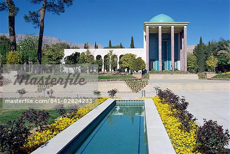 Tombe de Saadi, Shiraz, Iran, Moyen-Orient