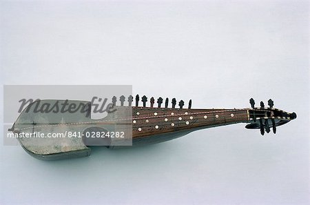 Rabab, musical instrument played throughout north west country, Pakistan, Asia