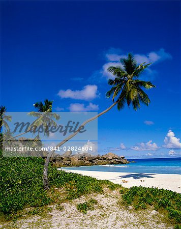 Beach, Grand Anse La Digue Island, Seychellen