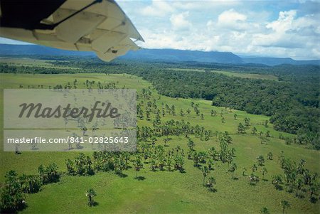 Landschaft in der Nähe von Kavak, ein indianisches Dorf in der Nähe der Salto Angel, Venezuela, Südamerika