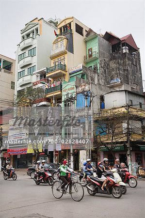 Scène de rue, Hanoi, Vietnam
