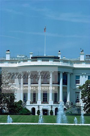 La maison blanche, Washington D.C., États-Unis d'Amérique, l'Amérique du Nord