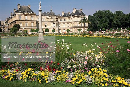 Palais du Luxembourg and gardens, Paris, France, Europe