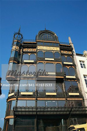 Altbau-England, Jugendstil, Brüssel, Belgien