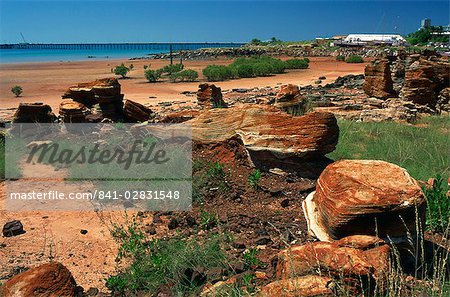 Formes de rock, Broome, Kimberley, Australie-occidentale, Australie, Pacifique Formes de rock, Broome, Kimberley, Australie-occidentale, Australie, Pacifique