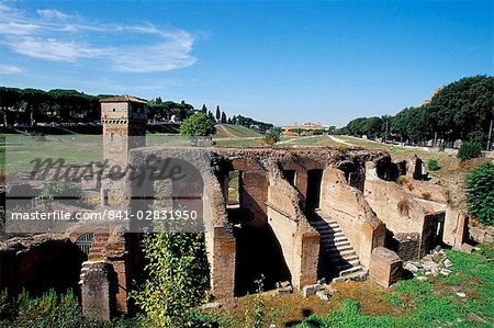 Ruines du Septizodium, Circo Massimo, Rome, Lazio, Italie, Europe