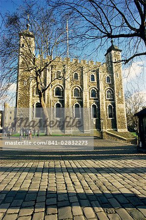 White Tower, tour de Londres, Site du patrimoine mondial de l'UNESCO, Londres, Royaume-Uni, Europe