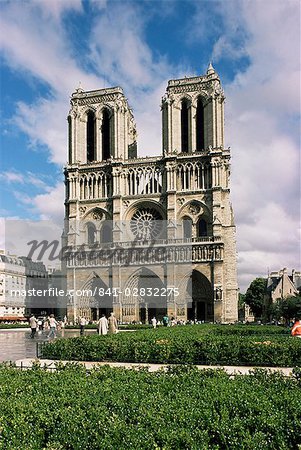 Notre Dame de Paris, Ile de la cité, Paris, France, Europe