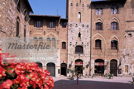 San Gimignano, UNESCO World Heritage Site, Toskana, Italien, Europa