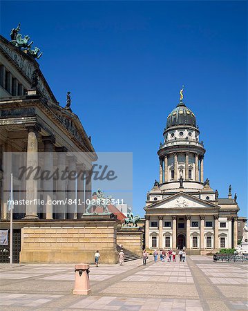 The Theatre and French Cathedral in Berlin, Germany, Europe