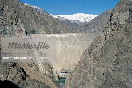 The Karaj Dam, Iran, Middle East