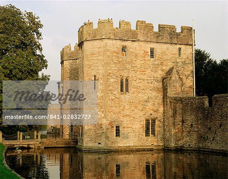 Bishop's Palace, Wells, Somerset, England, United Kingdom, Europe