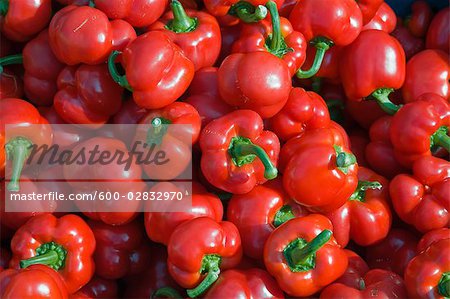 Close-up of Red Peppers