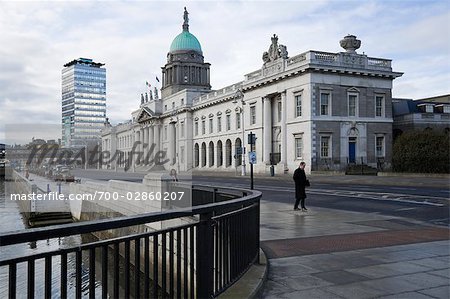 Custom House, Custom House Quay, Dublin, Ireland