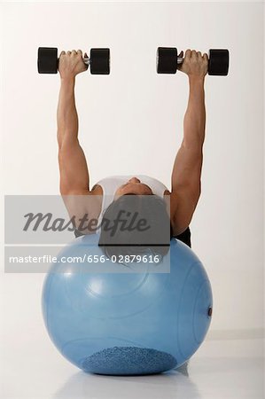 Man working out