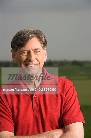 Portrait du golfeur