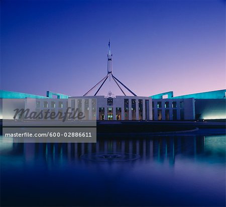 Parliament House, Canberra, Australie