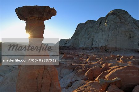 Toadstool Hoodoo, Grand Staircase-Escalante National Monument, Utah, USA