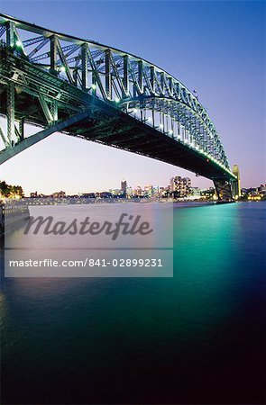 Sydney Harbour Bridge, Circular Quay Pier, Sydney, New South Wales, Australia, Pacific