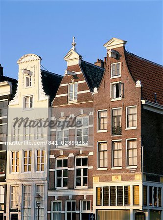 Canal houses, Amsterdam, The Netherlands, Europe