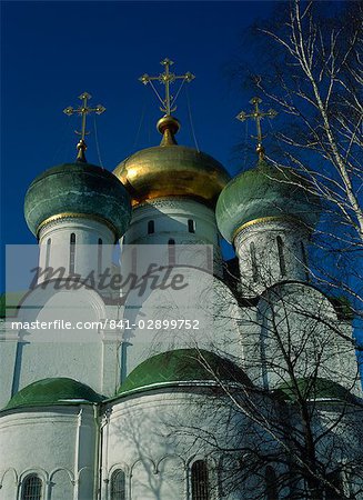 Le couvent de Novodievitchi, cathédrale de Smolensk, Site du patrimoine mondial de l'UNESCO, Moscou, Russie, Europe