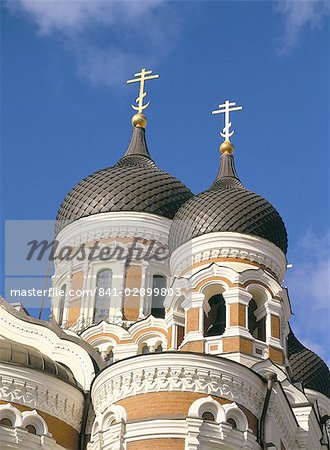 Alexander Nevsky Cathédrale, Tallinn, en Estonie, pays baltes, Europe Alexander Nevsky Cathédrale, Tallinn, en Estonie, pays baltes, Europe