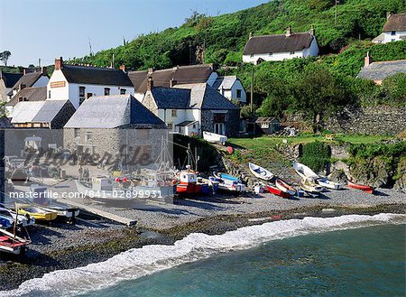 Cadgwith, Lizard Peninsula, Cornwall, England, United Kingdom, Europe