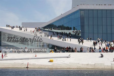 Opernhaus, Oslo, Norwegen, Skandinavien, Europa