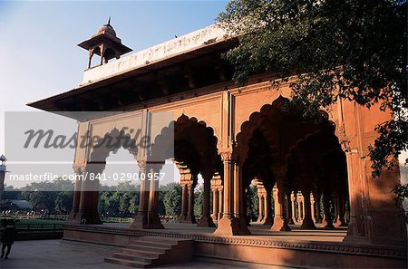 Das Rote Fort, Delhi, Indien, Asien