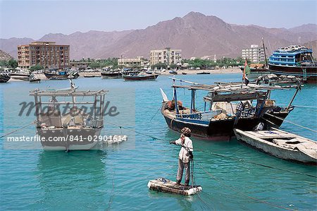 Khor Fakkan, Fujairah Sheikdom, United Arab Emirates, Middle East