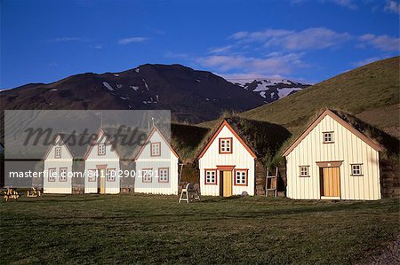 Ferme, ici, nord-est du quartier des musées, l'Islande, les régions polaires