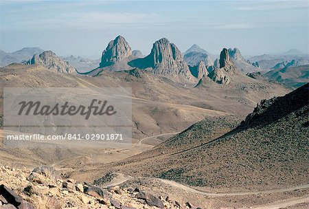 Hoggar Mountains, Algeria, North Africa, Africa