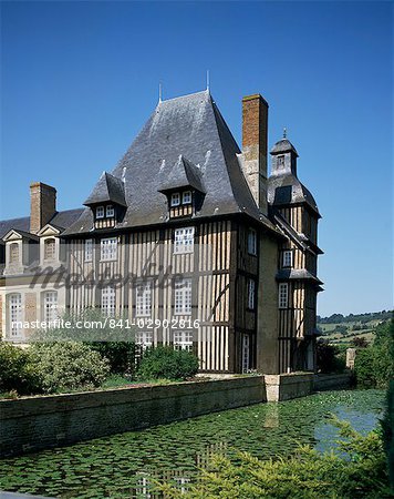 Le Chateau, Grandechamp, near Lisieux, Basse Normandie (Normandy), France, Europe