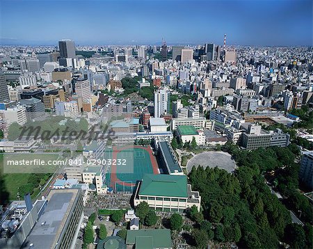 La ligne d'horizon de Tokyo, Japon, Asie La ligne d'horizon de Tokyo, Japon, Asie