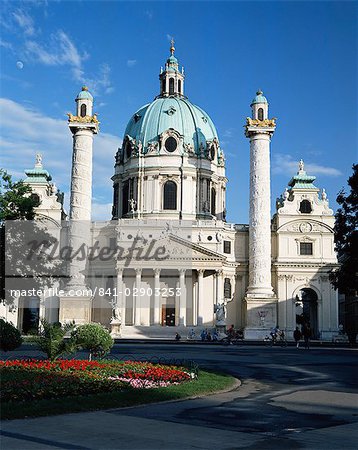 St. Charles Borromeo church, Vienna, Austria, Europe