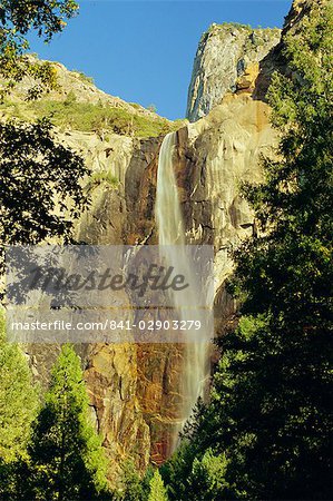 Bridalveil Falls, Yosemite National Park, California, United States of America