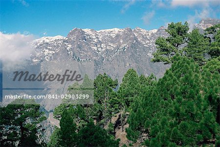 Caldera de Taburiente National Park, La Palma, Canary îles, Espagne, Europe Caldera de Taburiente National Park, La Palma, Canary îles, Espagne, Europe