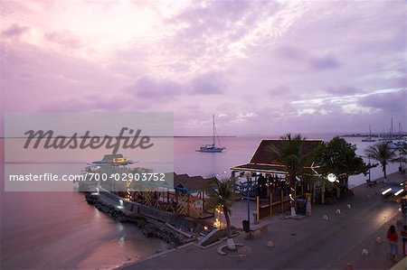 Pier, Kralendijk, Bonaire, Niederländische Antillen
