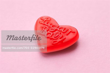 Bonbons en forme de coeur