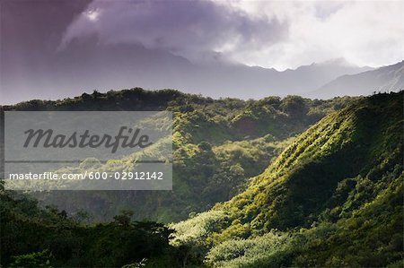 Berge, Kauai, Hawaii, USA