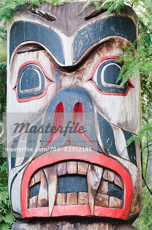 Totem Pole, Vancouver, British Columbia, Canada